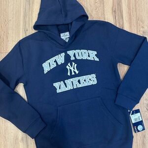 New York Yankees genuine merchandise navy hoodie youth kids